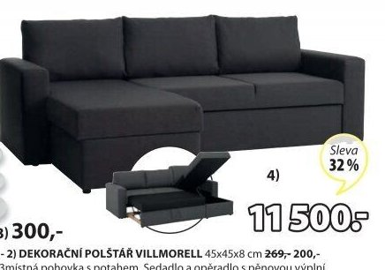 Rozkládací rohová pohovka MARIAGER