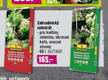 Zahradnický substrát