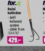 for_q Ruční kultivátor