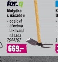 for_q Motyčka s násadou