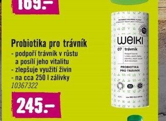 Probiotika pro trávník