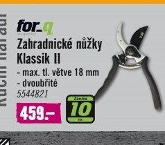 for.q Zahradnické nůžky Klassik II