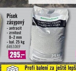 Písek zásypový