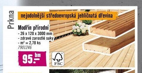 Modřín přírodní