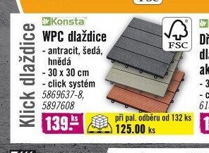 WPC dlaždice
