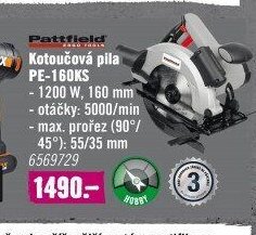 Pattfield Kotoučová pila PE-160KS