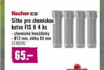 fischer Sítko pro chemickou kotvu FIS H 4 ks