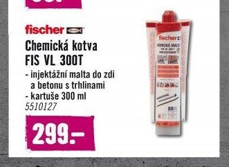 fischer Chemická kotva FIS VL 300T