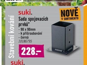 suki. Sada spojovacích prvků