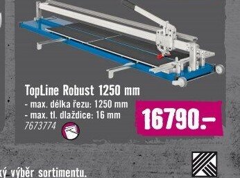 TopLine Robust 1250 mm