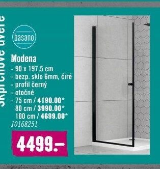 Basano Modena černá