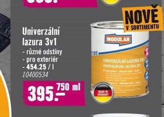 Univerzální lazura 3v1