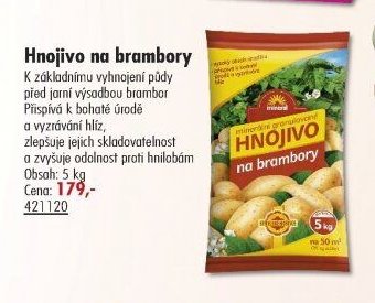 Hnojivo na brambory