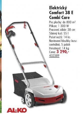 Elektrický Comfort 38 E Combi Care