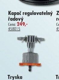Kapač regulovatelný řadový