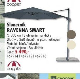 Slunečník RAVENNA SMART