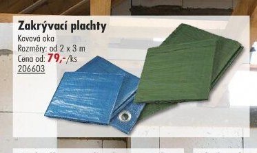 Zakrývací plachty