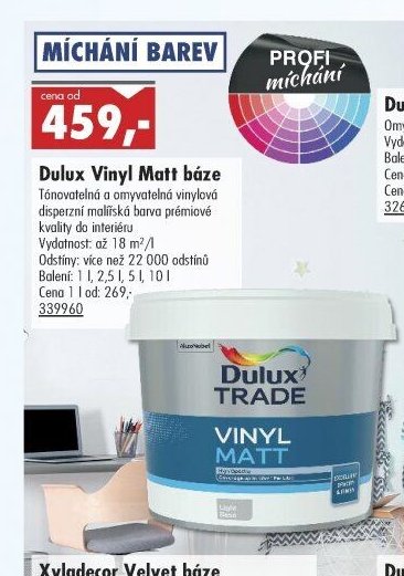 Dulux Vinyl Matt báze