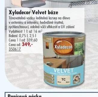Xyladecor Velvet báze