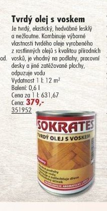 Tvrdý olej s voskem