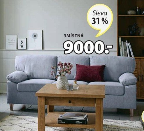 POHOVKA GEDVED 3místná