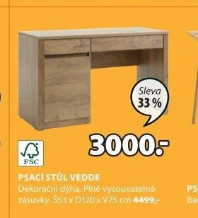 PSACÍ STŮL VEDDE