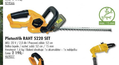 Plotostřih RAHT 5220 SET
