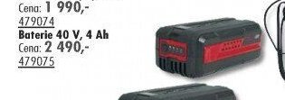 Baterie 40 V, 4 Ah