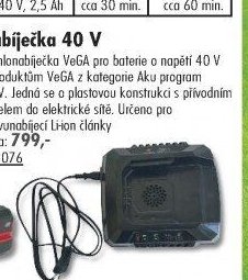 Nabíječka 40 V