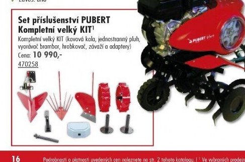 Set příslušenství Pubert Kompletní velký KIT