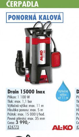 Drain 15000 Inox