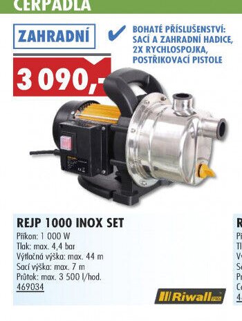 REJP 1000 INOX SET