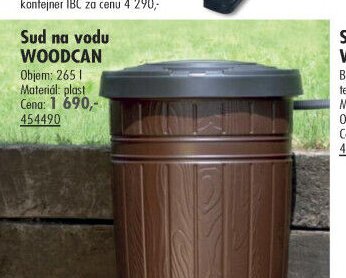 Sud na vodu WOODCAN