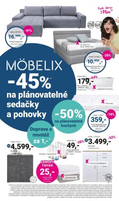 akční leták Möbelix 14.3.2022-27.3.2022
