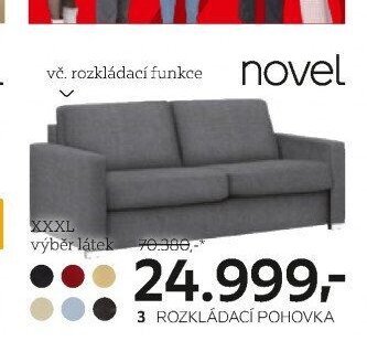 3 Rozkládací pohovka