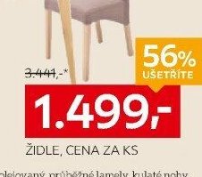 ŽIDLE, CENA ZA KS