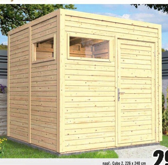 Zahradní domek Cubo 2