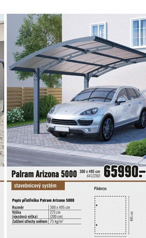 Palram Arizona 5000 stavebnicový systém