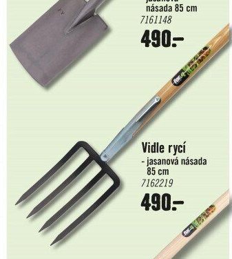 Vidle rycí - jasanová násada 85 cm