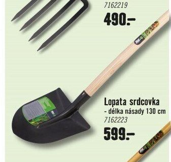 Lopata srdcovka - délka násady 130 cm