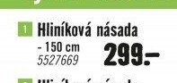 Hliníková násada 150 cm