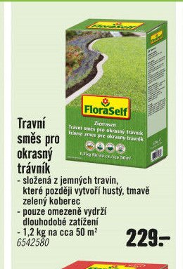 Travní směs pro okrasný trávník