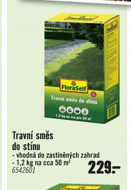 Travní směs do stínu