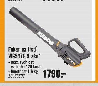 Fukar na listí WG547E.9 aku