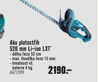 Aku plotostřih 520 mm Li-ion LXT