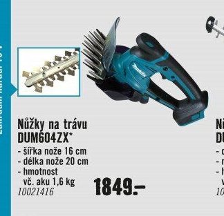 Nůžky na trávu DUM604ZX