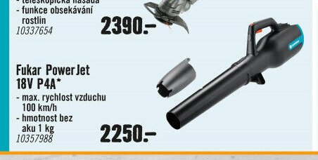 Fukar PowerJet 18V P4A