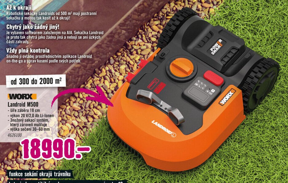 WORX Landroid M500