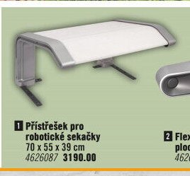 Přístřešek pro robotické sekačky