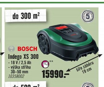 BOSCH Indego XS 300